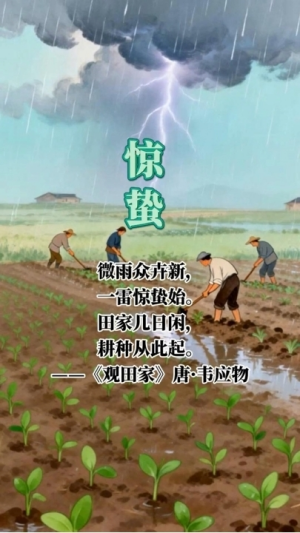 【節(jié)氣里的大美中國】驚蟄新生 破土問天
